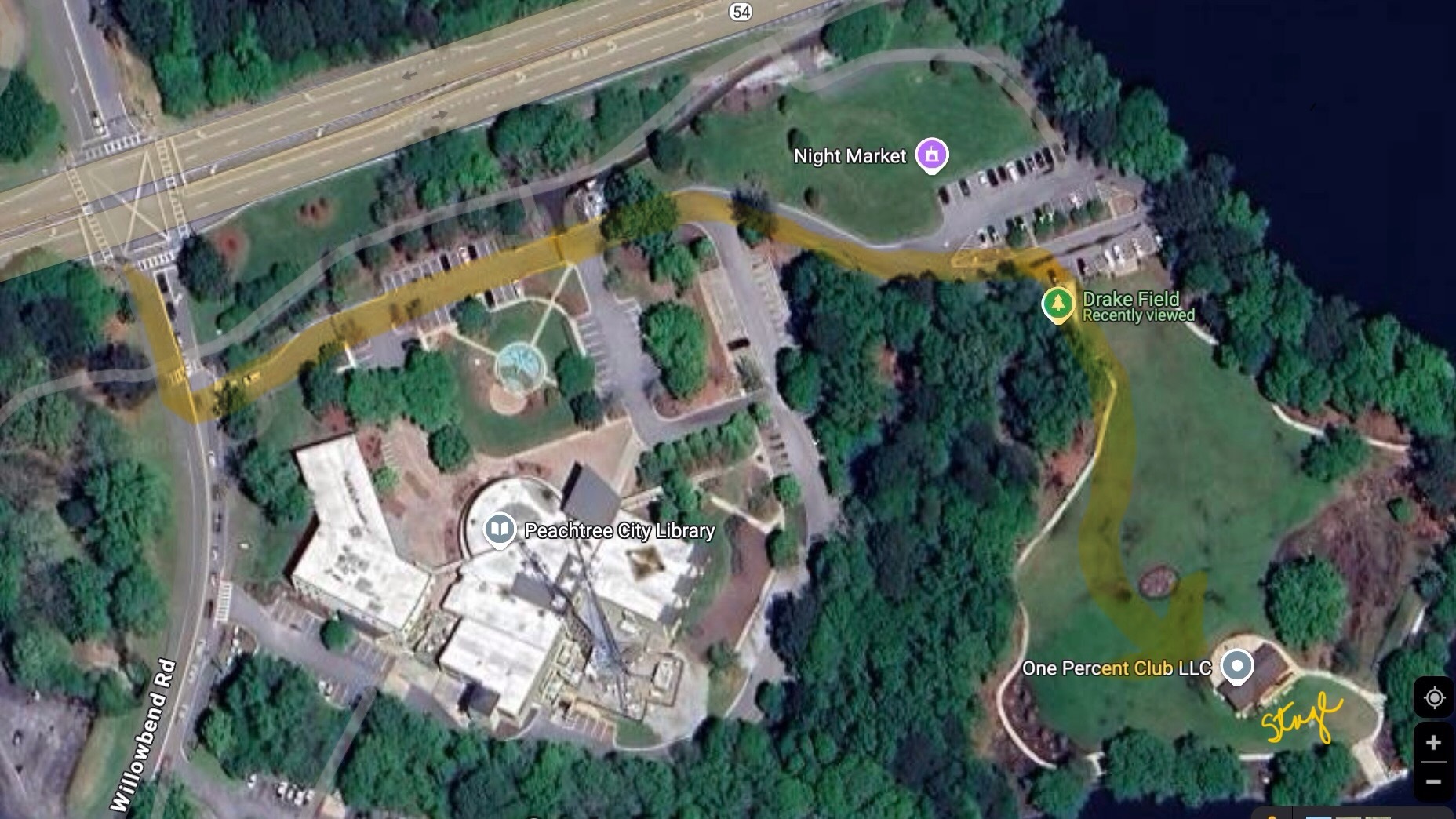 Drake Field Satellite